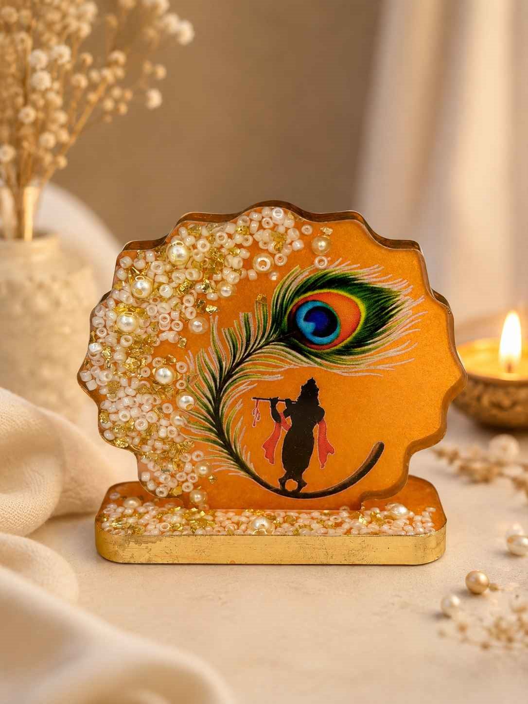Luxury Resin Art Standy Frame - Table Decor Showpiece @ Rs. 249/-