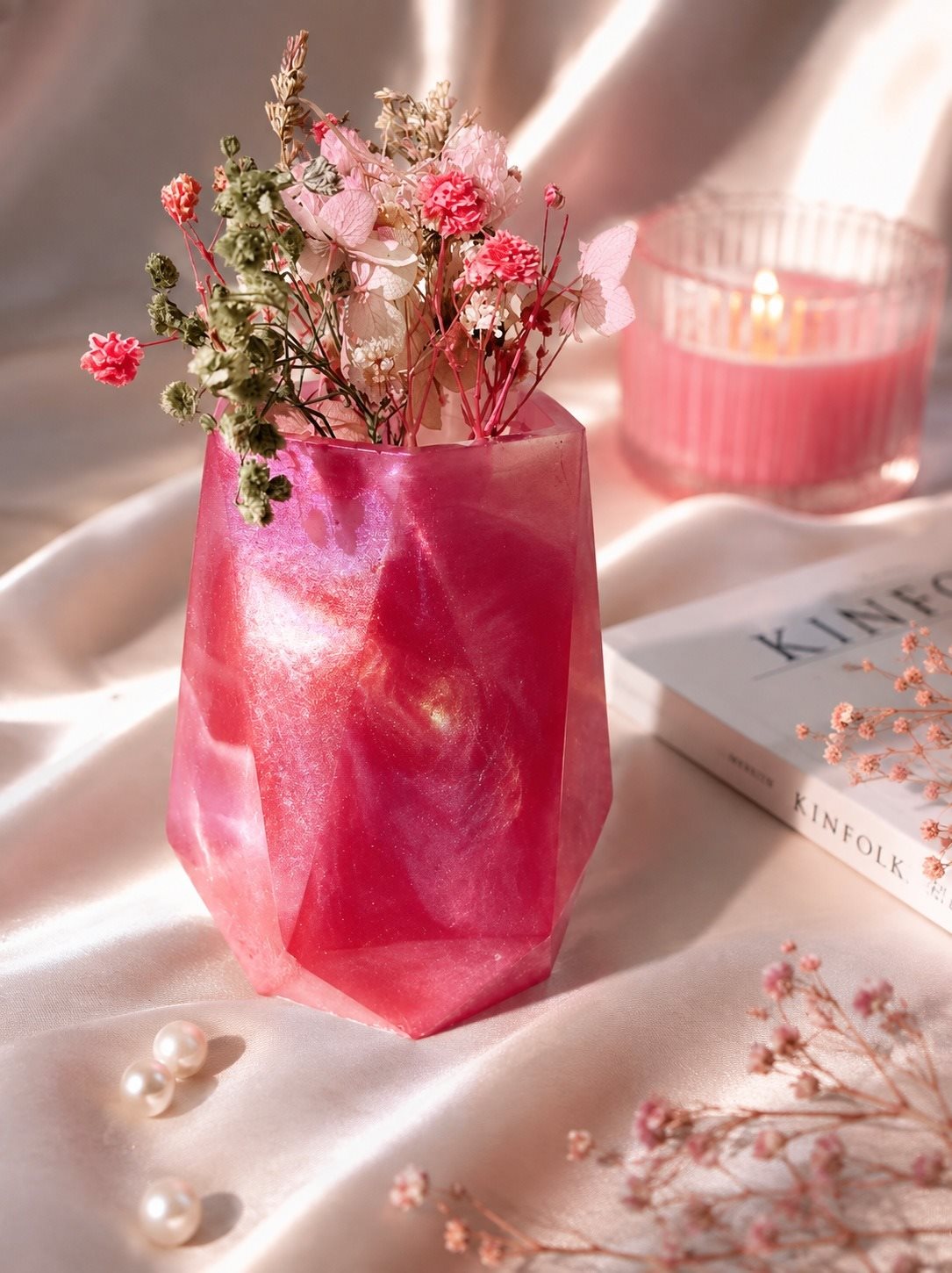 Resin Luxury Flower Pot